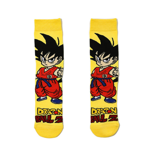 Funny Action Character DBZ Socks