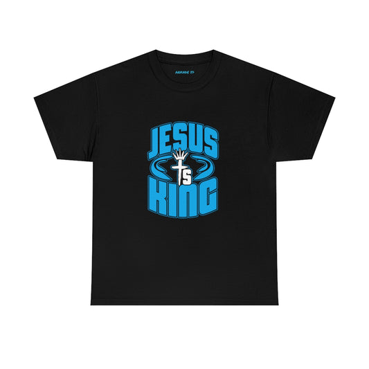 JESUS IS KING Unisex Heavy Cotton Tee