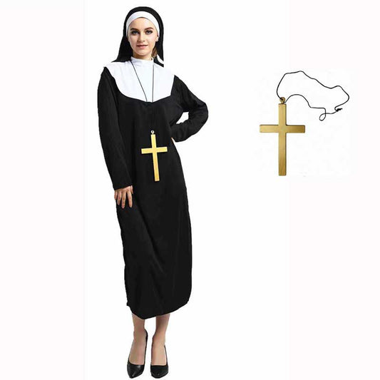 Nun Scary Latex Mask - Perfect for Halloween Costumes and Scaring Friends - Realistic Look and Comfortable Fit.…