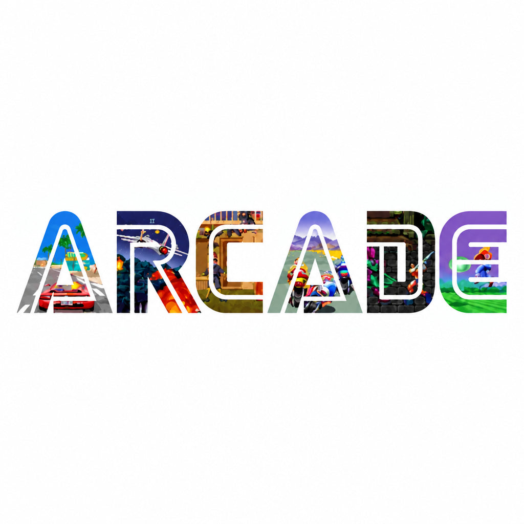 Retro Arcade Game Car Sticker Motorcycle Car Window Trunk Decal Laptop Wall Stickers