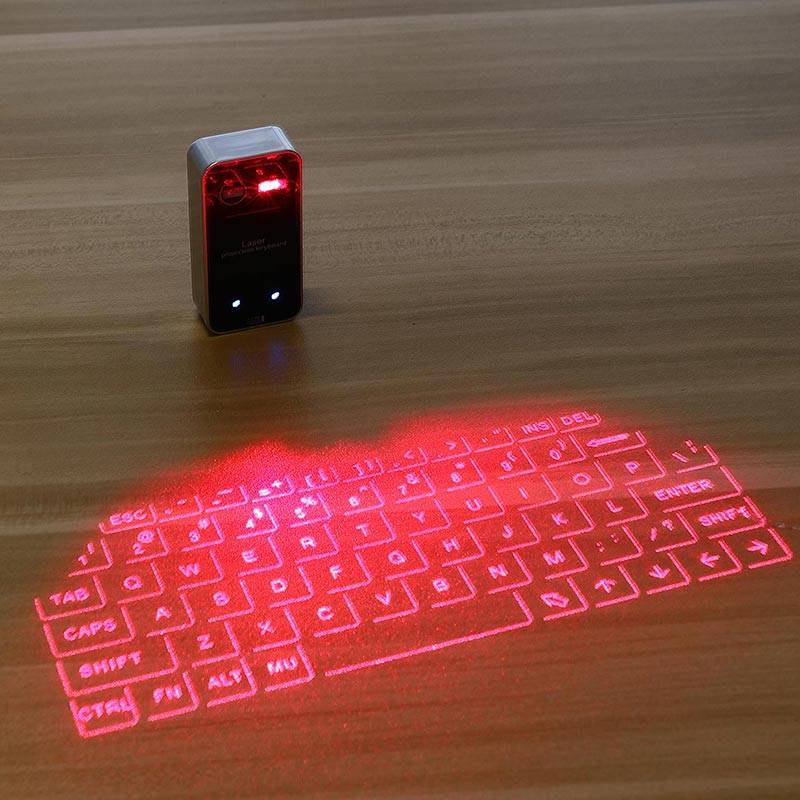 Virtual Laser Touch Projector Bluetooth Wireless Keyboard for Computer iphone iPad Laptop