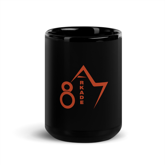 Arkade 87 Black Glossy Mug