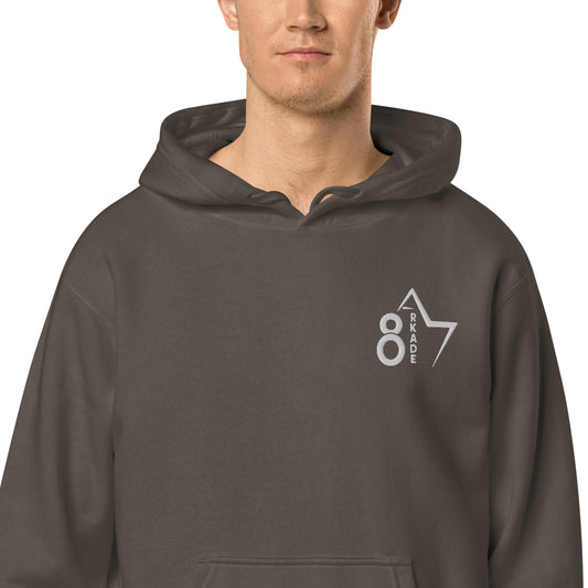 87s Unisex pigment-dyed hoodie