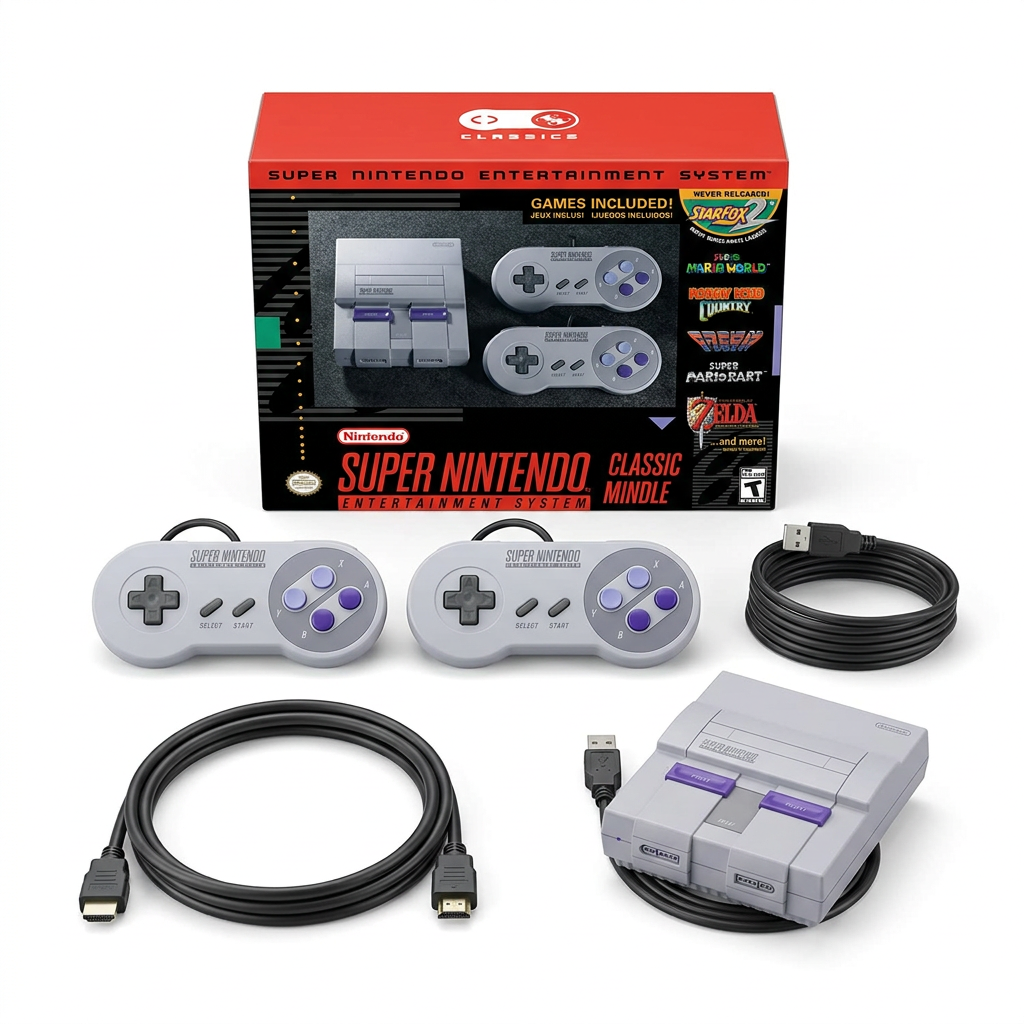 SNES Game Console 16 Bit MINI Game Console