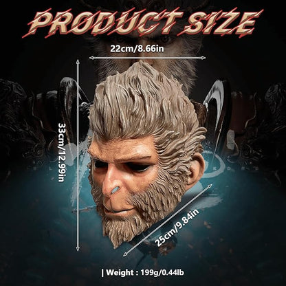 Black Myth WO KON Halloween Mask