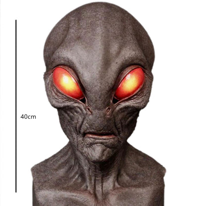 Halloween UFO Scary Magic Skull Horrible Horror Alien Mask  Headgear