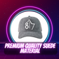 Arkade 87 Top Tier Gaming Hats| Premium Suede Material Adjustable Durable & Breathable Video Gaming Caps for Men & Women | Embroidered Logo Gamer Baseball Cap| Gaming Accessories for Gift |