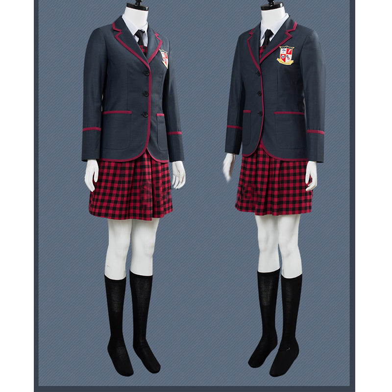 Women's College Uniform Set Halloween Carnival Party Costumes