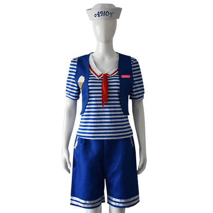 Cosplay Costume Adult Men/women Halloween Suit Sailor Uniform