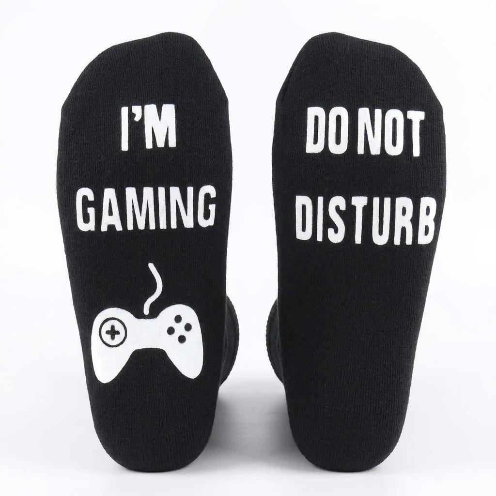 Comfy Gaming Socks – Soft, Cushioned Gamer Socks for Men & Women