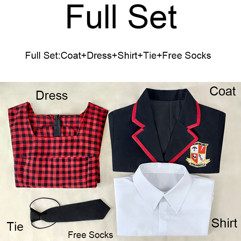 Women's College Uniform Set Halloween Carnival Party Costumes