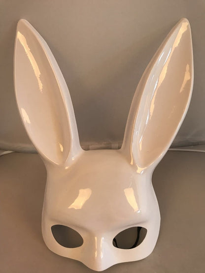 Rabbit Mask Half Face Nightclub Masks Party Rabbit Cosplay Masks Halloween Bunny Mask Christmas Gift Female Rabbit Mask 2 Lot