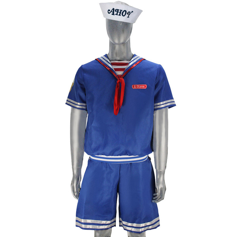 Cosplay Costume Adult Men/women Halloween Suit Sailor Uniform