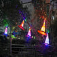 Halloween LED Luminous  Glowing Witches Hat Headdress for Children Adult Party Costume