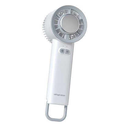 2025 Summer Gadget Handheld Turbo Jet Fan Mini Portable Ice Cold Fan Generation Brushless Motor Wind High Speed Duct Fans Violent Blower