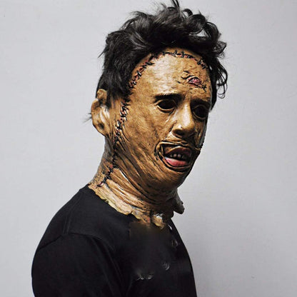 Texas Chainsaw Massacre Leatherface Mask Halloween Horror Fancy Dress Party Cosplay Latex Masks