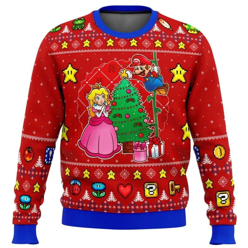 Christmas 3D Ugly Sweater Santa Claus Pullover Sweatshirt