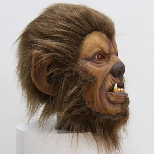 Horror Scary Beast Werewolf Mask Demon Halloween Moonnight Wolf Cosplay Costume