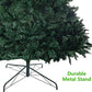 From US 9ft/274cm Artificial Christmas Tree With 2800 Tips Flame Retardant Fir Tree Iron Stand Large  Christmas Trees
