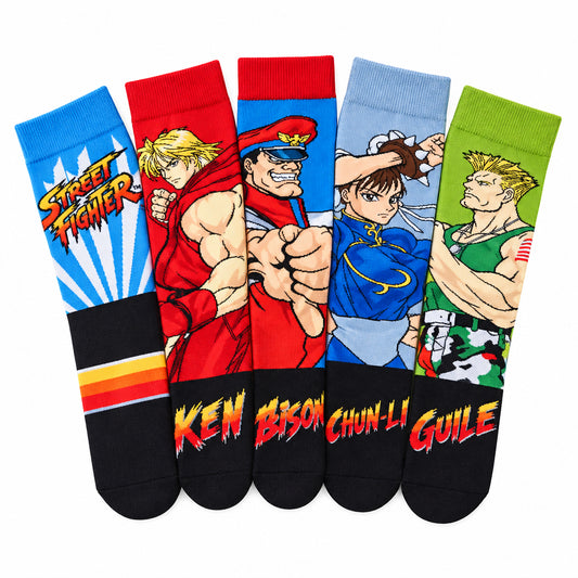 High Quality Anime Street Fighter Sock Cosplay