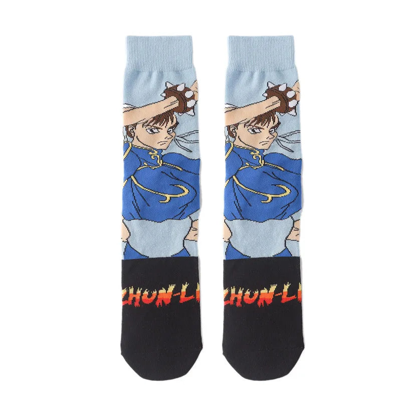 High Quality Anime Street Fighter Sock Cosplay