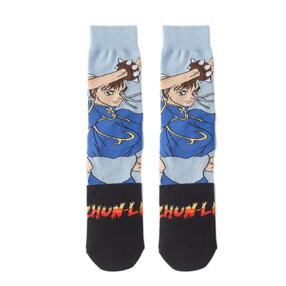 High Quality Anime Street Fighter Sock Cosplay