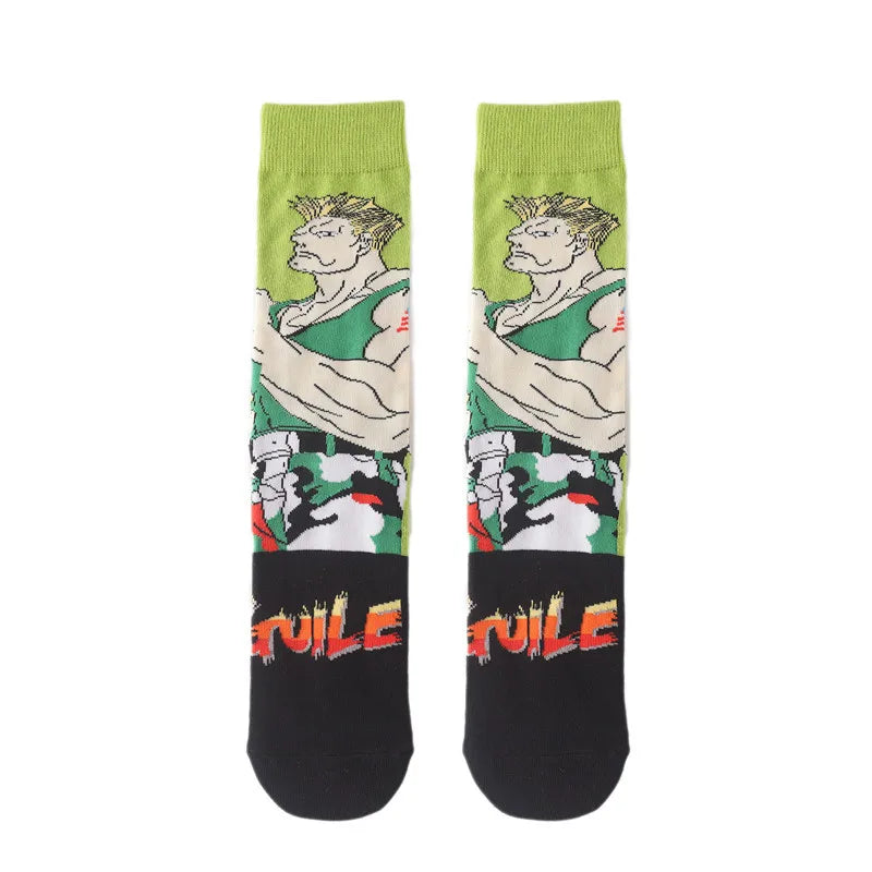 High Quality Anime Street Fighter Sock Cosplay