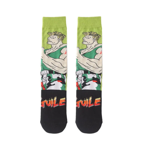 High Quality Anime Street Fighter Sock Cosplay