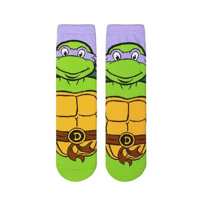 Cartoon Street Outdoor Anime Teenage Mutant Ninja Turtles Socks