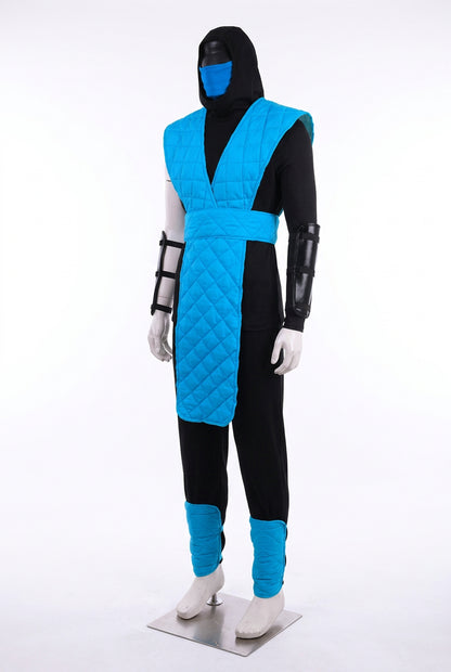 Game Mortal X Scorpion Costume Sub-Zero Cosplay