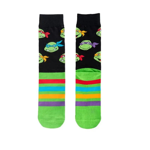 Cartoon Street Outdoor Anime Teenage Mutant Ninja Turtles Socks