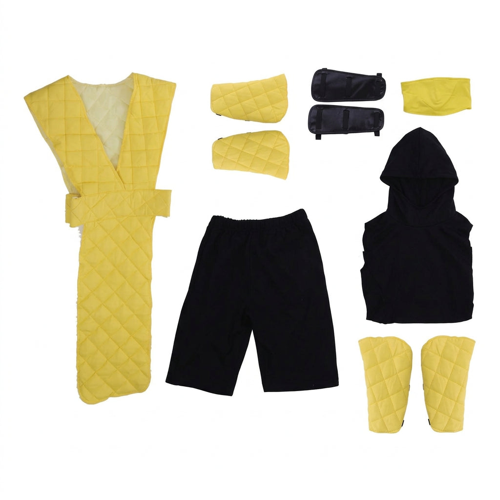 Game Mortal X Scorpion Costume Sub-Zero Cosplay