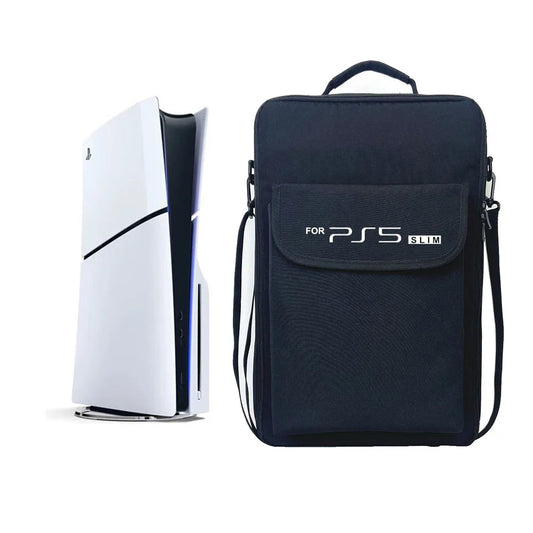 New PS5 Slim Carrying Case Portable Storage Shoulder Bag Protective