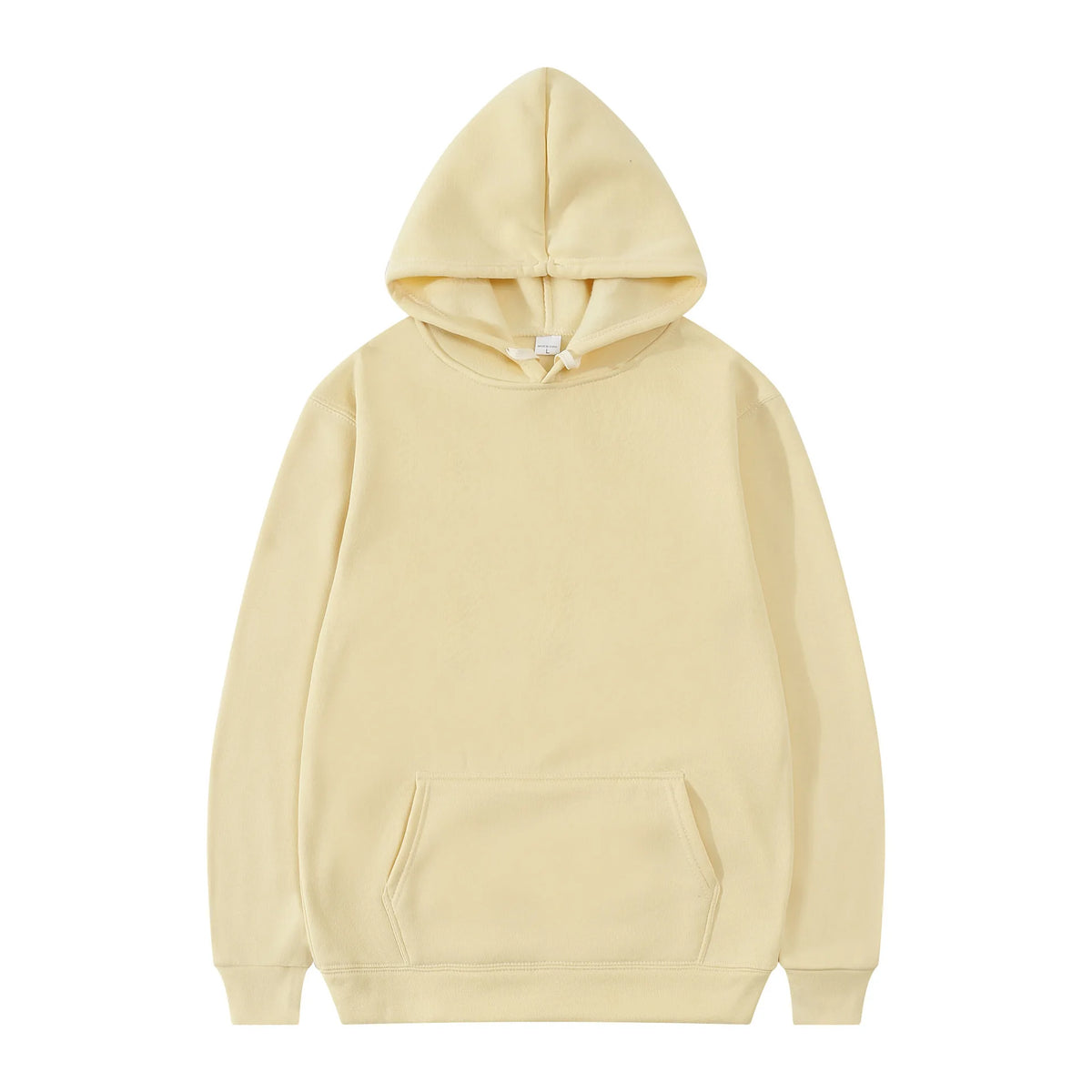 Men Fashion Hooded Sweatshirt Pullover Hoodie Unisex Black White