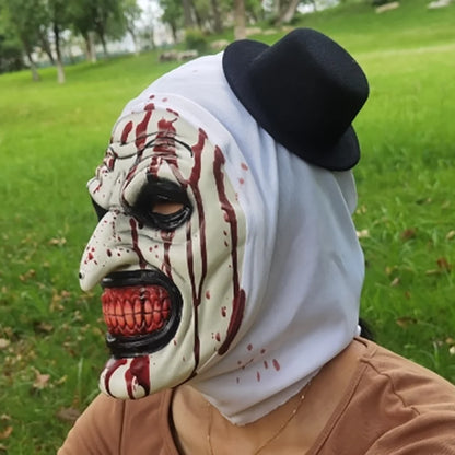 High Quality Terrifier Latex Scary Cosplay Mask Realistic Unisex Halloween Clown