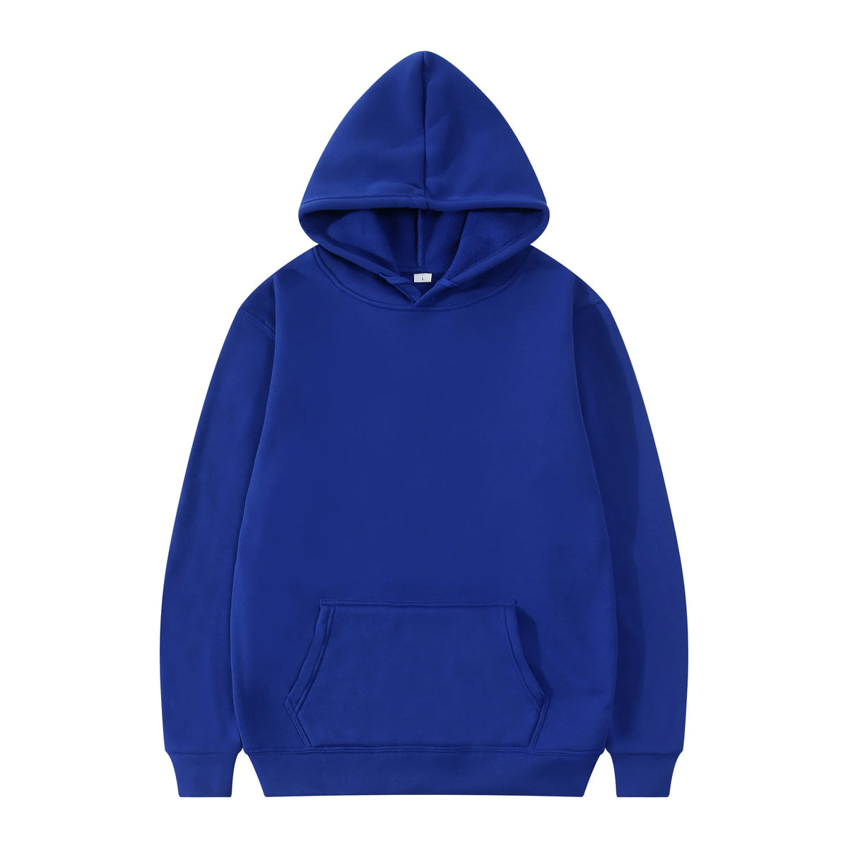 Men Fashion Hooded Sweatshirt Pullover Hoodie Unisex Black White