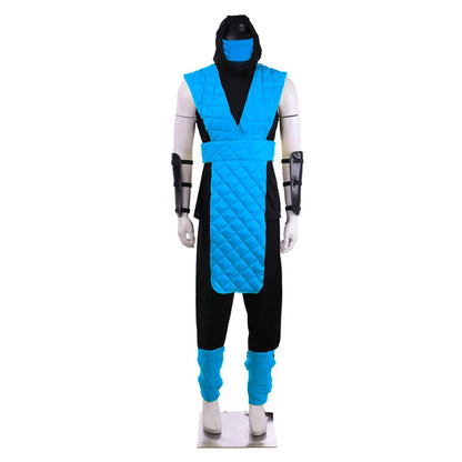 Game Mortal X Scorpion Costume Sub-Zero Cosplay