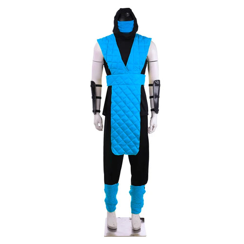 Game Mortal X Scorpion Costume Sub-Zero Cosplay