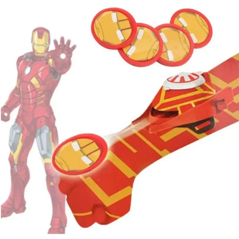 Childrens Anime Launcher Glove Toy Spider Man Hulk Iron Man Glove Cosplay Costume