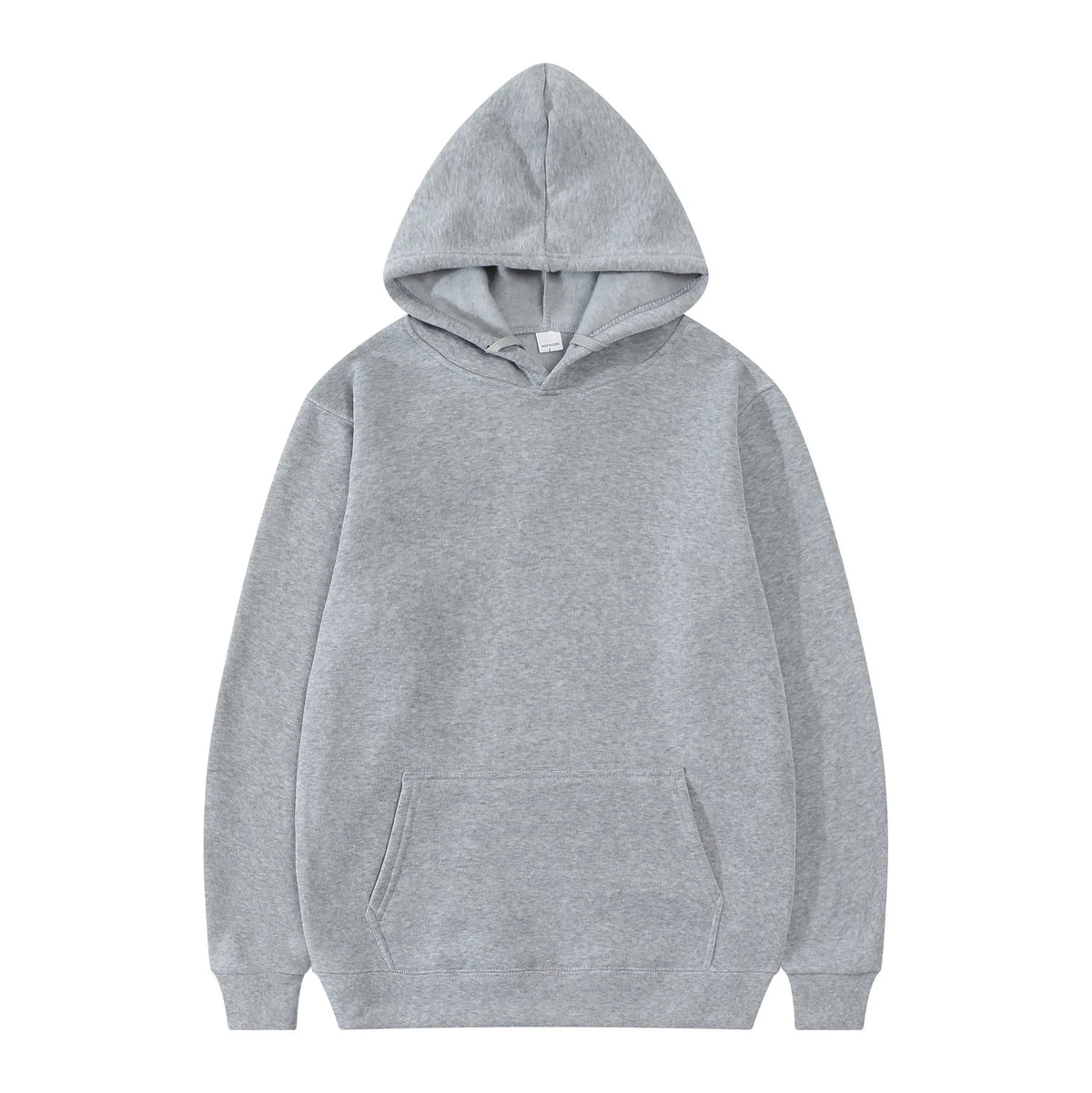 Men Fashion Hooded Sweatshirt Pullover Hoodie Unisex Black White