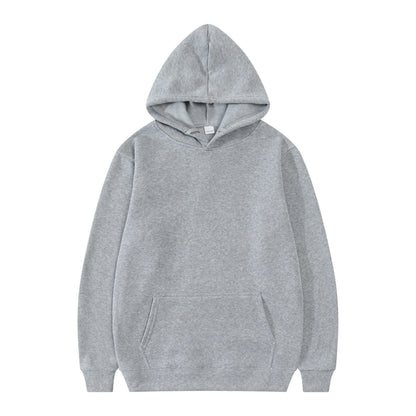 Men Fashion Hooded Sweatshirt Pullover Hoodie Unisex Black White