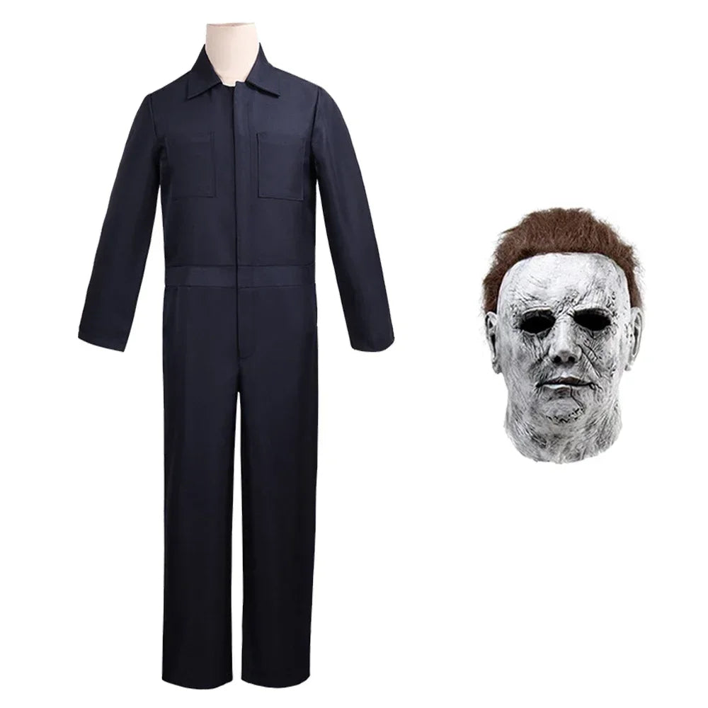 Halloween Cosplay Doodt Myers Cosplay Kostuum Bloederige Kleding