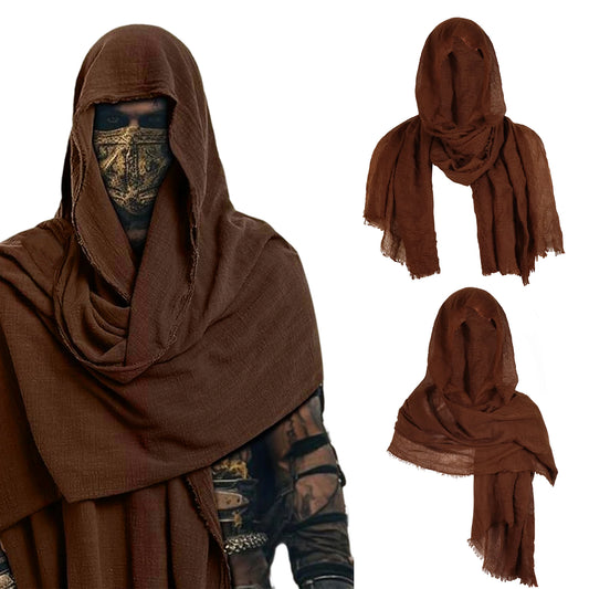 Pirate  Men's Vintage Renaissance Halloween Costume Shoulder Cape