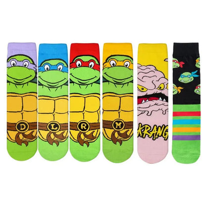 Cartoon Street Outdoor Anime Teenage Mutant Ninja Turtles Socks