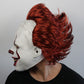 Halloween cosplay mask Clown Silicone Back Soul Mask Cos Head Set Halloween Horror Props Natural Latex Adult Code Selling