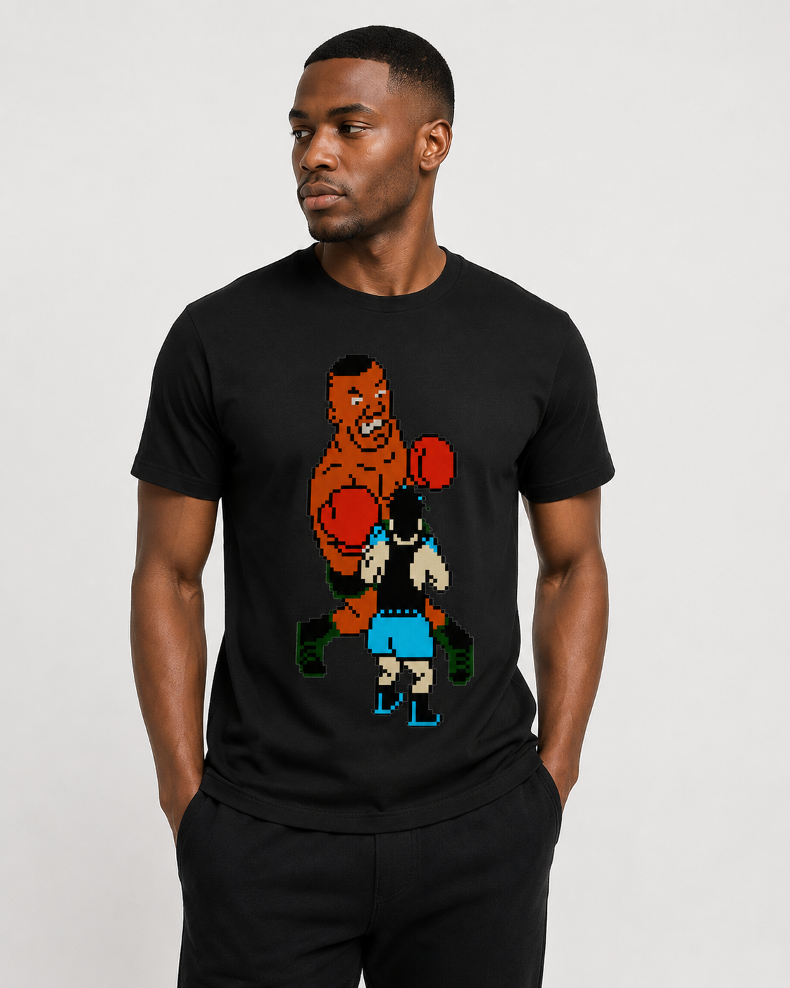 Men women punch out fashion t Shirt