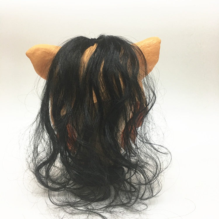 The Pig Animal Jigsaw  Headgear Horror saw Pig Mask