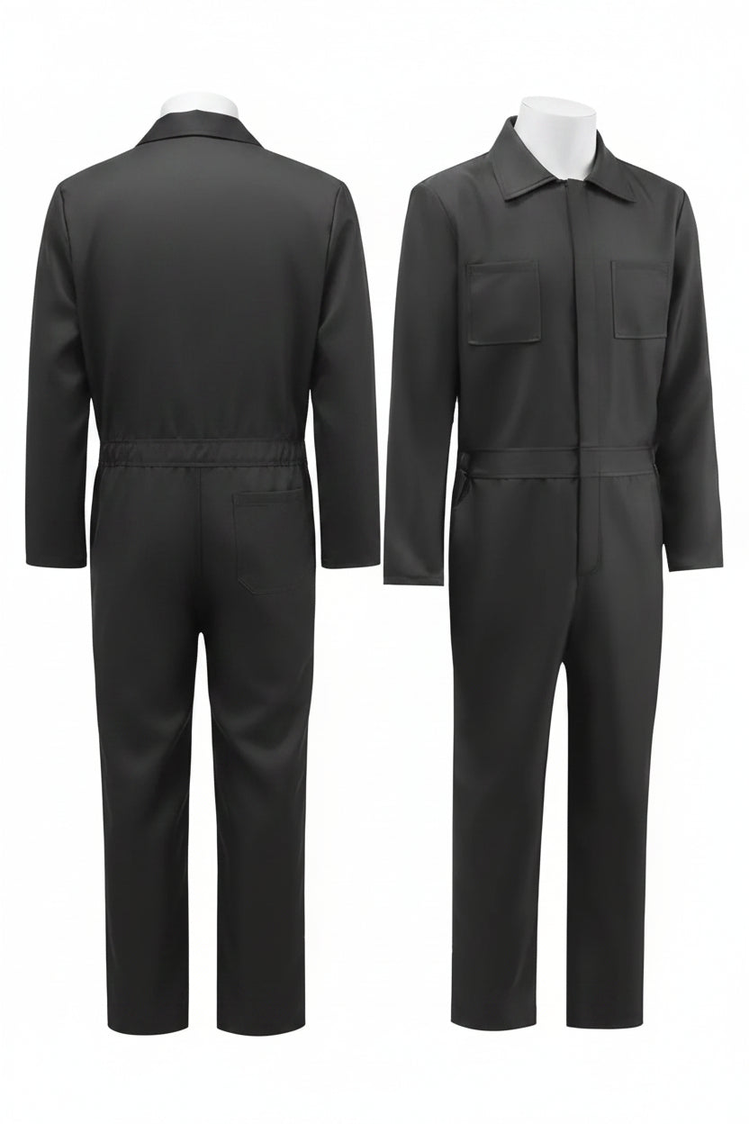 Micheal myers Terror Long Sleeve Jumpsuit, Three-Color Jumpsuit Practical with Multiple Pockets, Durable And Suitable for Daily Wear