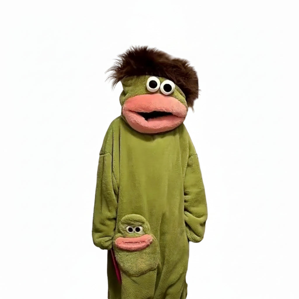 Big Mouth Monster Design, Perfect for  Halloween+ Winter Lounging with a Quirky And Humorous Touch