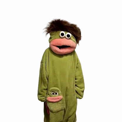 Big Mouth Monster Design, Perfect for  Halloween+ Winter Lounging with a Quirky And Humorous Touch